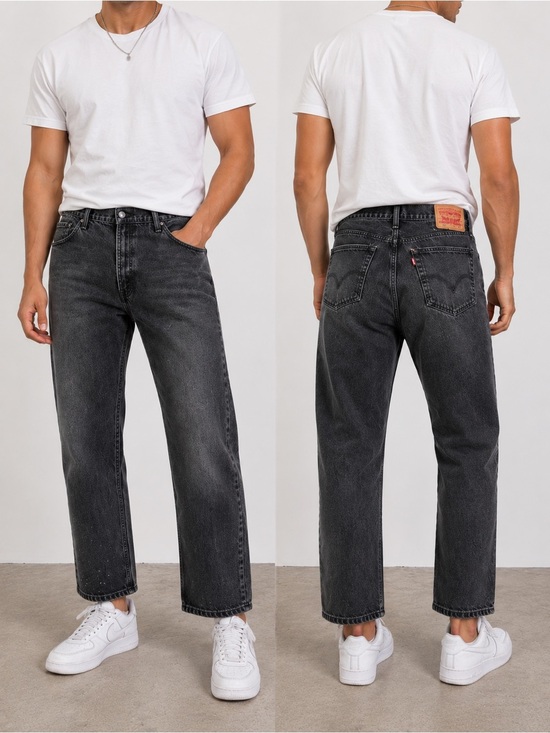 Levi's Other - Levi’s 505 Black Straight Leg Jeans Men’s 38x34 – Classic Fit- Faded Black